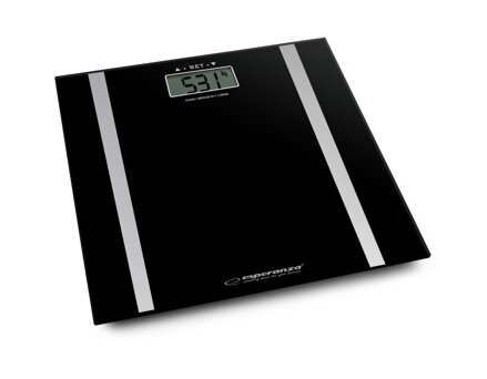 Osobní váha Esperanza FIT EBS013K - černá