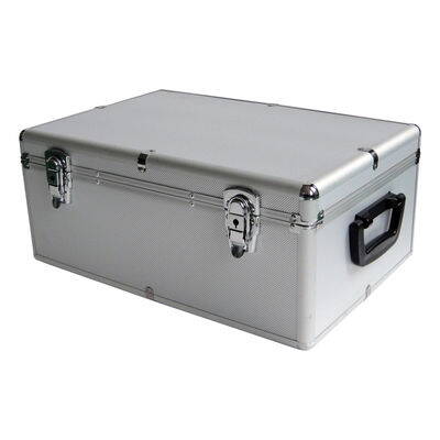 Hliníkový kufr na 500CD stříbrný BOX77