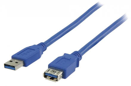 Prodlužovací kabel zástrčka USB 3.0 A – zásuvka USB A, 2,00 m