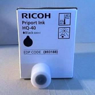 Ricoh originální ink 817225, black, 600 Ricoh JP4500, JP4550