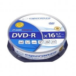 DVD-R Esperanza 10cake 16x 4,7GB