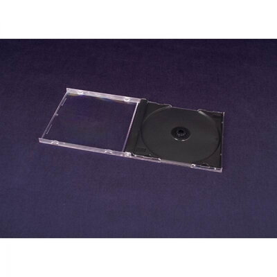 Obal 1CD jewel černý tray 10,4mm