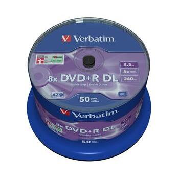 DVD+R Verbatim 50cake Double Layer 8,5GB 8x