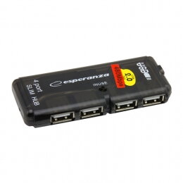 USB HUB Esperanza EA112 2.0, 4-port