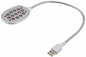 USB lampička Esperanza EA120 13x LED