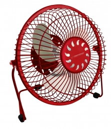 USB 6" ventilátor Esperanza YUGO EA149R červený