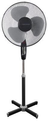 Stojanový ventilátor Esperanza HURRICANE EHF001KE - černo-šedý