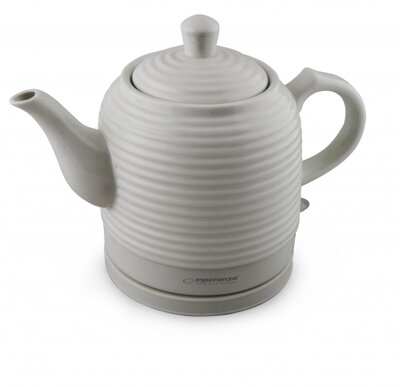 Rychlovarná konvice Esperanza DELLA EKK007 bílá, keramická, 1,2l, 1350W