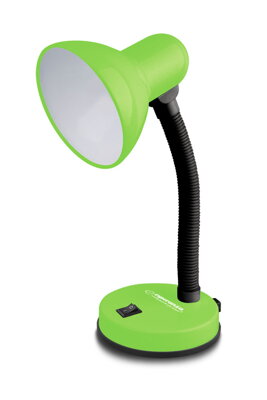 Stolní lampa Esperanza E27 VEGA ELD109G zelená