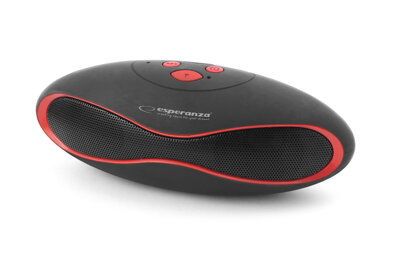 Přenosný Bluetooth reproduktor Esperanza EP117KR TRIVAL černo-červený