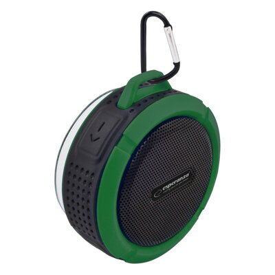  Přenosný Bluetooth reproduktor Esperanza EP125KG COUNTRY černo - zelený