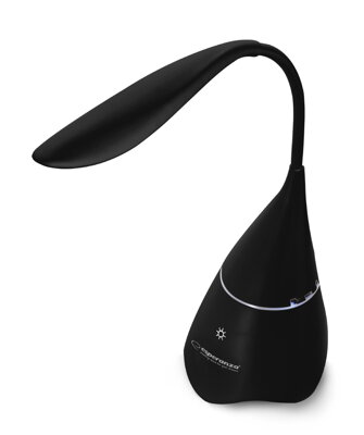 Přenosný Bluetooth reproduktor s LED lampičkou Esperanza EP151K CHARM - černý