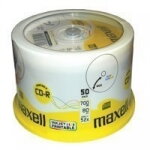 CD-R Maxell 700MB 52x Printable 50cake