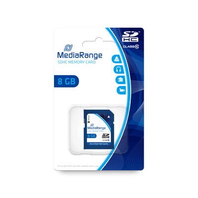 Secure Digital Card 8GB Mediarange Class 10 MR962