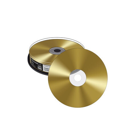CD-R Mediarange PL 700MB GOLD PLATED 10cake MRPL510
