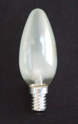 Žárovka svíčka 240V - 60W  E14 MAT