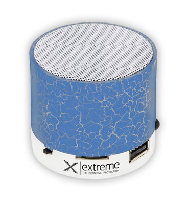 Přenosný Bluetooth reproduktor Extreme XP101B FLASH - FM radio - modrý