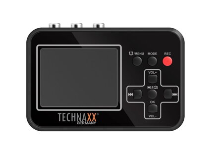 Technaxx Video Grabber - převod videa z Video8, Hi8, SVHS VHS, VCD, DVD, VCR, DV (TX-182)