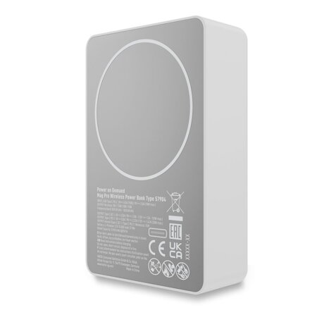 Bezdrátová powerbanka VARTA Mag Pro Wireless 10000mAh -  bílá