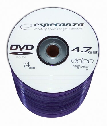 DVD-RW Esperanza 4,7GB 10cake 4x