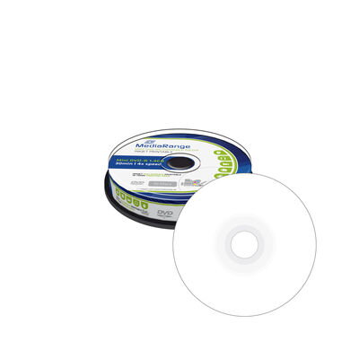 DVD-R Mediarange mini 8cm 1,4GB 10cake 4x Printable MR430