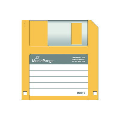 Disketa Mediarange 3,5"HD/F 1,44MB MR200 - 10pack