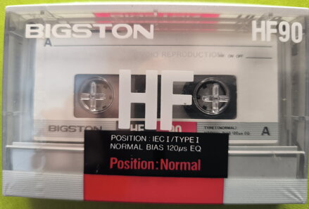 Audiokazeta Sony HF90 BIGSTON