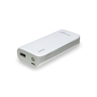 Power Bank Mediarange 5.200mAh Li-ion, 5V, 1x USB-A, LED svítilna MR751