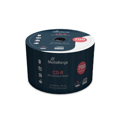 CD-R Mediarange 50cake 700MB 52x MR207