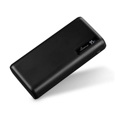Power Bank Mediarange 20.000mAh Li-ion, 5V, 2x USB-A, 1x USB-C konektor, funkce rychlého nabíjení, LCD display MR756