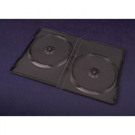 Obal 2DVD 14mm černý BOX12