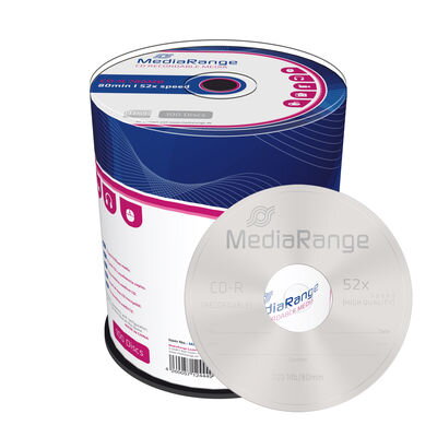CD-R Mediarange 100cake 700MB 52x MR204