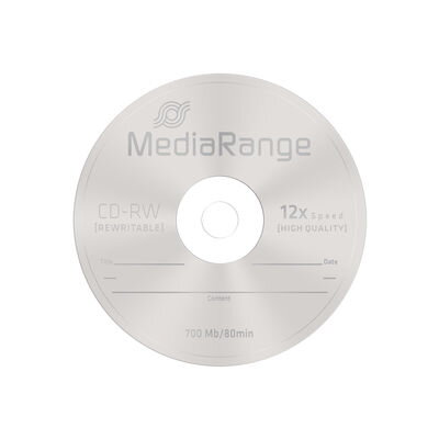 CD-RW Mediarange 10cake 700MB 12x MR235