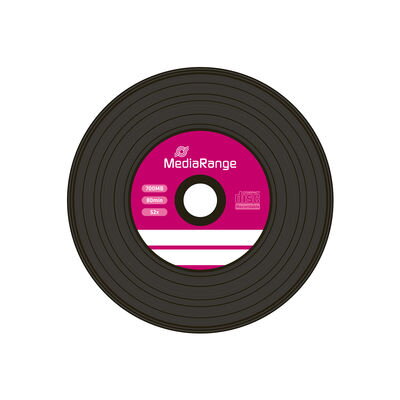 CD-R  Mediarange VINYL 52x 700MB 80min 50cake MR225