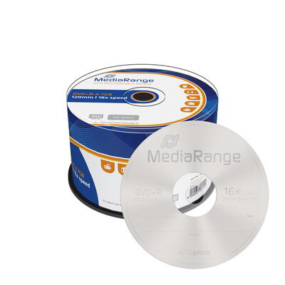 DVD+R Mediarange 4,7GB 16x 50bulk MR445