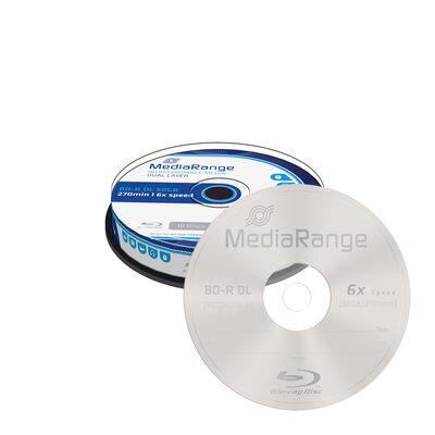 Blu-ray Mediarange 50GB 6x 10cake BD-R DL MR507