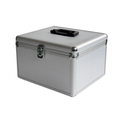 Hliníkový kufr na 300CD stříbrný BOX76