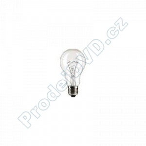 Žárovka Teslamps 75W čirá 240V E27