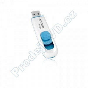 USB Flash 8GB A-Data 2.0 Classic C008, bílý