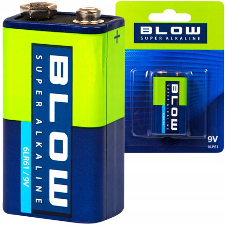 Baterie 9V BLOW Super Alkaline 6lr61