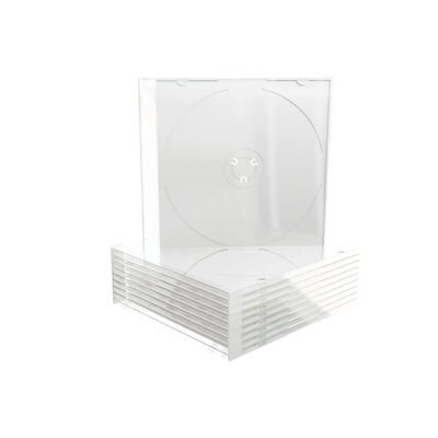 Obal 1CD slim čirý tray 5,2mm - A kvalita
