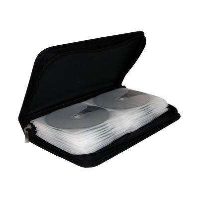 Nylonový box na 48CD/DVD Mediarange - černý BOX51