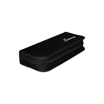 Koženkový box na 10USB flash + 5SD karty Mediarange - černý BOX99