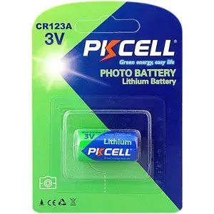 Baterie PKCELL CR123 3V 1500mAh