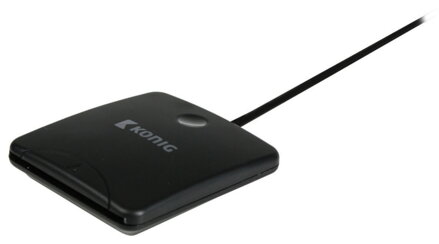 Čtečka čipových karet občanských průkazů Smart Card USB 2.0 Černá - CSSMARTRW10