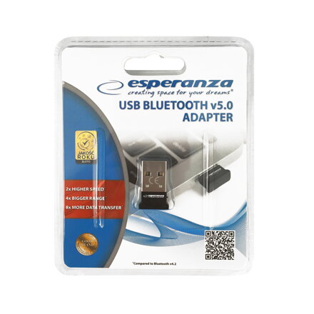 ESPERANZA BLUETOOTH 5.0 USB ADAPTER EA160