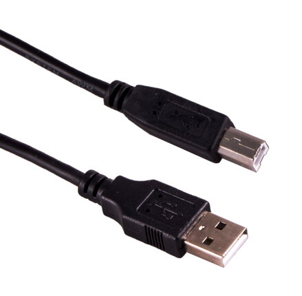 Kabel k tiskárně Esperanza EB233 USB (2.0), USB A M- USB B M, 5m, černý
