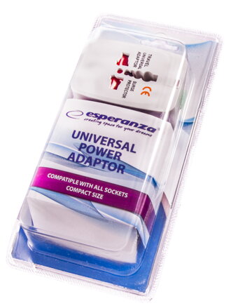 Univerzální cestovní adapter Esperanza EB268 Univerzální cestovní adapter Esperanza EB268