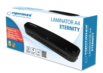 Laminovací stroj A4 Esperanza ETERNITY EFL002 Laminovací stroj A4 Esperanza ETERNITY EFL002