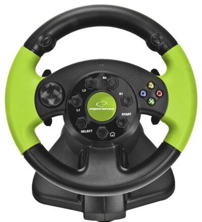 Sada volantu a pedálů Esperanza HIGH OCTANE XBOX EDITION EG104